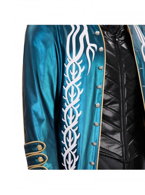 Game Devil May Cry 3 Vergil Halloween Cosplay Costume Set Without Shoes