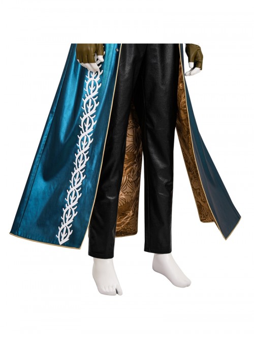 Game Devil May Cry 3 Vergil Halloween Cosplay Costume Set Without Shoes