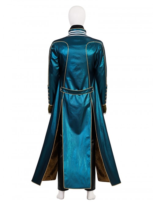 Game Devil May Cry 3 Vergil Halloween Cosplay Costume Set Without Shoes