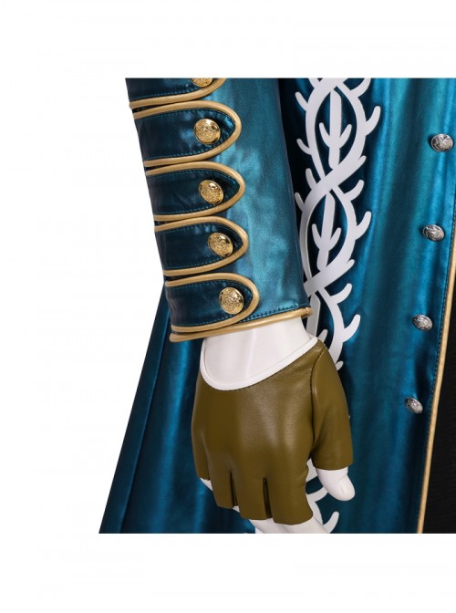 Game Devil May Cry 3 Vergil Halloween Cosplay Costume Set Without Shoes