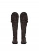Game Devil May Cry 3 Vergil Halloween Cosplay Accessories Brown Boots