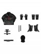 Daredevil Born Again Season 2 Daredevil Black Battle Suit Halloween Cosplay Costume Set Without Shoes And Helmet