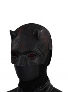 Daredevil Born Again Season 2 Daredevil Black Battle Suit Halloween Cosplay Accessories Helmet