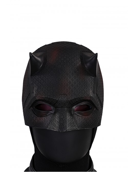 Daredevil Born Again Season 2 Daredevil Black Battle Suit Halloween Cosplay Accessories Helmet