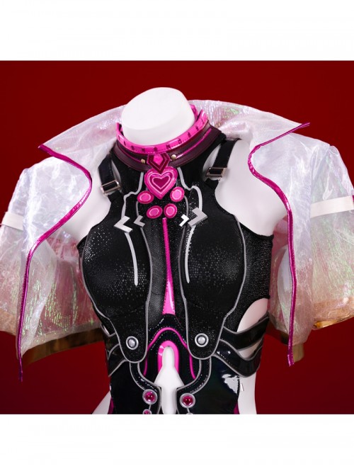 Naraka Bladepoint Tessa 2674 Dark Night Raid Halloween Cosplay Costume Set Without Shoes
