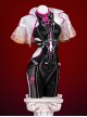 Naraka Bladepoint Tessa 2674 Dark Night Raid Halloween Cosplay Costume Set Without Shoes