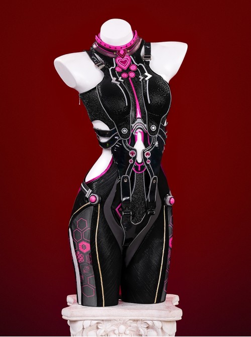 Naraka Bladepoint Tessa 2674 Dark Night Raid Halloween Cosplay Costume Set Without Shoes