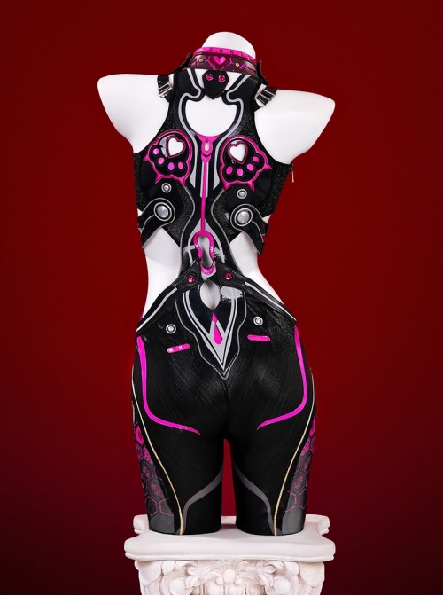 Naraka Bladepoint Tessa 2674 Dark Night Raid Halloween Cosplay Costume Set Without Shoes