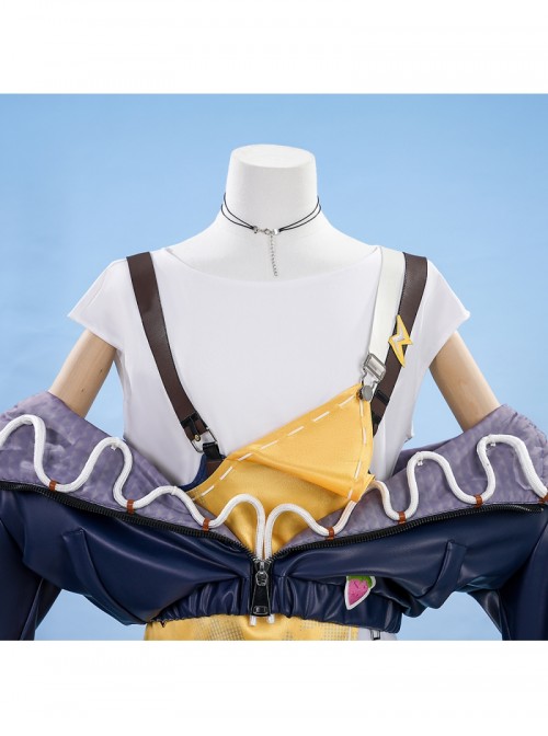 Game Arknights Tippi Halloween Cosplay Costume Set