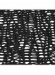 Versatile Unique Elastic Black Irregular Mesh Deep-V Sexy Punk Mesh T-Shirt