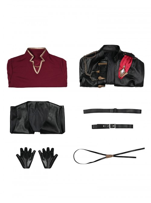 Game Final Fantasy XIV Prince Noctis Lucis Caelum Halloween Cosplay Costume Set Without Shoes
