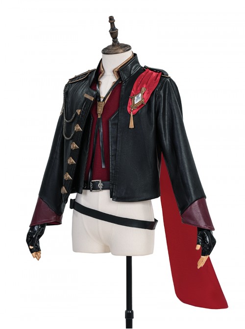 Game Final Fantasy XIV Prince Noctis Lucis Caelum Halloween Cosplay Costume Set Without Shoes