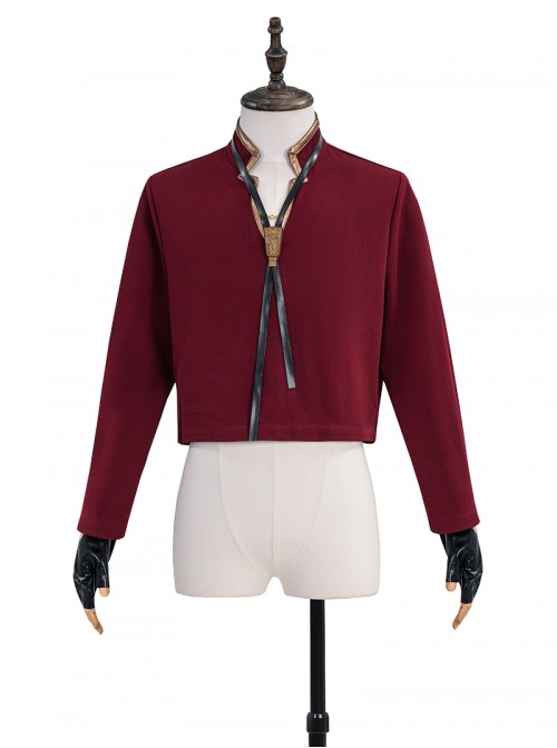 Game Final Fantasy XIV Prince Noctis Lucis Caelum Halloween Cosplay Costume Set Without Shoes
