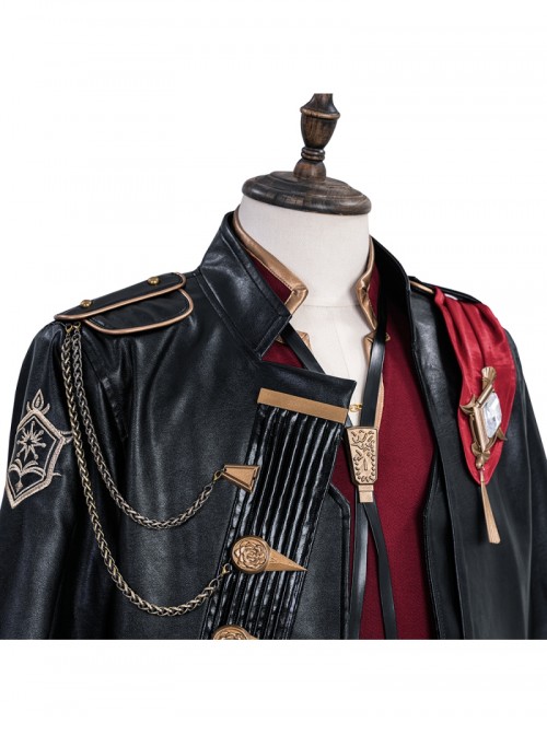 Game Final Fantasy XIV Prince Noctis Lucis Caelum Halloween Cosplay Costume Set Without Shoes