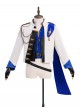 Final Fantasy XIV Prince Dragon Knight Blue Cosplay Men's Halloween Cosplay Costume Set