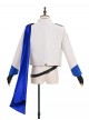 Final Fantasy XIV Prince Dragon Knight Blue Cosplay Men's Halloween Cosplay Costume Set