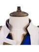 Final Fantasy XIV Prince Dragon Knight Blue Cosplay Men's Halloween Cosplay Costume Set