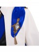 Final Fantasy XIV Prince Dragon Knight Blue Cosplay Men's Halloween Cosplay Costume Set