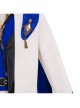 Final Fantasy XIV Prince Dragon Knight Blue Cosplay Men's Halloween Cosplay Costume Set