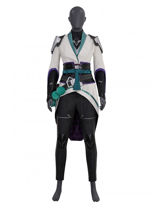 Games Valorant Sage Halloween Cosplay Costume Set Without Shoes