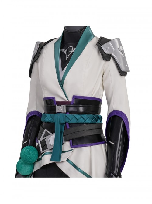 Games Valorant Sage Halloween Cosplay Costume Set Without Shoes