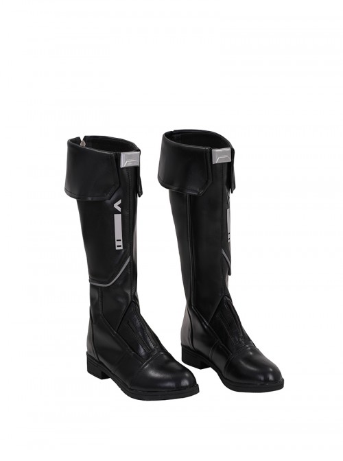 Games Valorant Sage Halloween Cosplay Accessories Black Boots