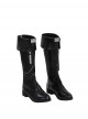 Games Valorant Sage Halloween Cosplay Accessories Black Boots