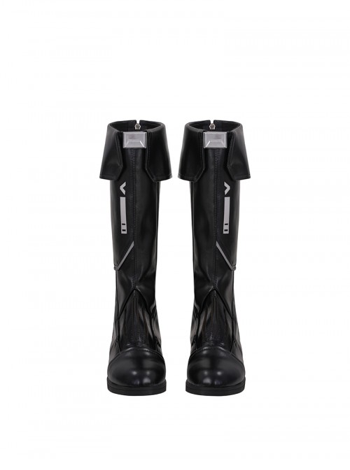Games Valorant Sage Halloween Cosplay Accessories Black Boots