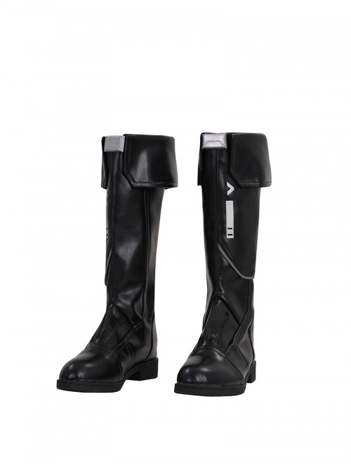 Games Valorant Sage Halloween Cosplay Accessories Black Boots