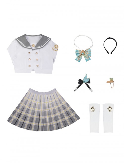Game Honkai Star Rail Firefly Spring Missive Halloween Cosplay Costume Set Without Shoes