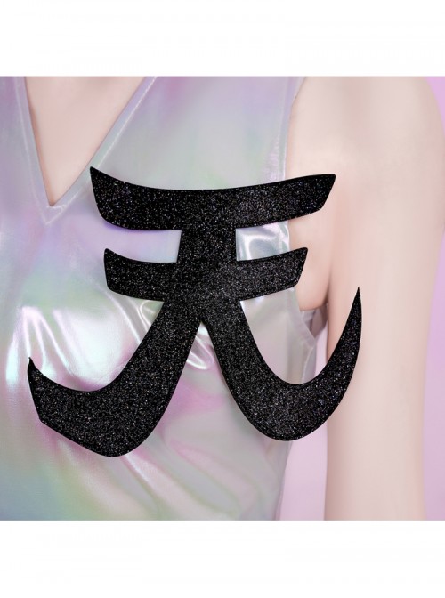 New Panty Stocking With Garterbelt Polyester Halloween Cosplay Costume Set