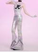 New Panty Stocking With Garterbelt Polyester Halloween Cosplay Costume Set