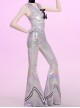 New Panty Stocking With Garterbelt Polyester Halloween Cosplay Costume Set