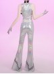 New Panty Stocking With Garterbelt Polyester Halloween Cosplay Costume Set