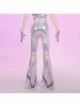 New Panty Stocking With Garterbelt Polyester Halloween Cosplay Costume Set