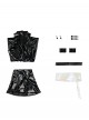 New Panty Stocking With Garterbelt Polyurethane Halloween Cosplay Costume Set