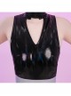 New Panty Stocking With Garterbelt Polyurethane Halloween Cosplay Costume Set