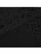 Black Cool Versatile Twill Woven Punk Style Sexy High Slits Detachable Skirt
