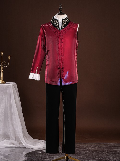 Game Identity V Philippe Wax Artist Astrologer Halloween Cosplay Costume Set