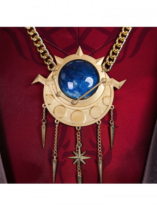 Game Identity V Philippe Wax Artist Astrologer Halloween Cosplay Costume Set