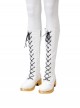 KPop Demon Hunters Rumi Halloween Cosplay Accessories White Boots