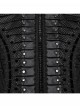 Black Punk Style Visual Creative Lace Mesh Yarn Slim Fit Long Sleeves Dress