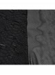 Black Punk Style Visual Creative Lace Mesh Yarn Slim Fit Long Sleeves Dress