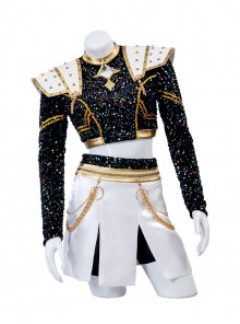 Animated Movie KPop Demon Hunters Zoey Halloween Cosplay Costume Set Without Shoes