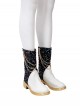 KPop Demon Hunters Mira Halloween Cosplay Accessories White Boots