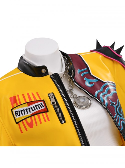 Animated Movie KPop Demon Hunters Rumi Halloween Cosplay Costume Set Without Shoes