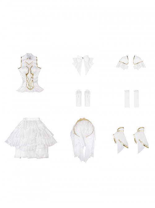 Date A Live Tobiichi Origami Elf Halloween Cosplay Costume Set