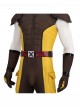 Deadpool & Wolverine Wolverine Brown Battle Suit Halloween Cosplay Costume Set Without Shoes And Wolf Claw
