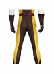 Deadpool & Wolverine Wolverine Brown Battle Suit Halloween Cosplay Costume Set Without Shoes And Wolf Claw