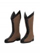 Deadpool & Wolverine Wolverine Brown Battle Suit Halloween Cosplay Accessories Brown Boots